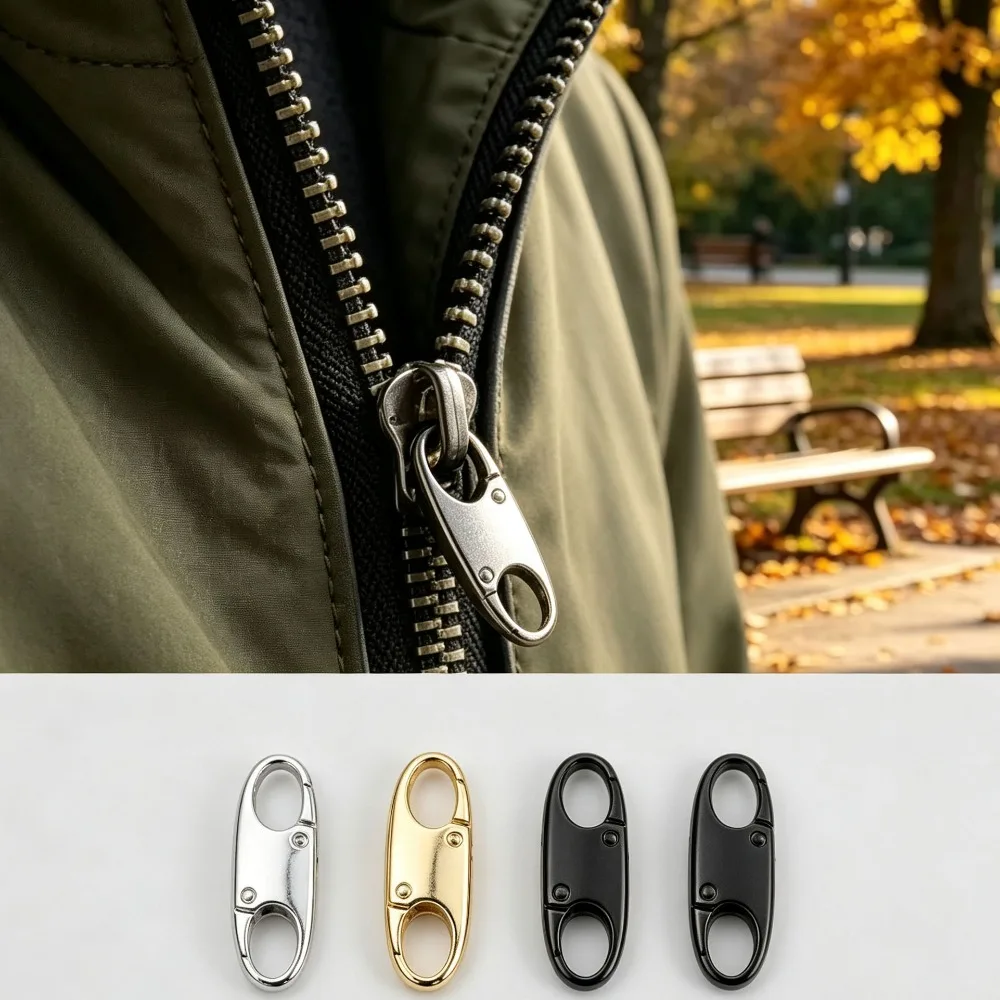 2PCS Dual Direction Shaped Carabiner Hook Multifunctional Hanging Buckle Backpack Key Ring Daily Use Accessories