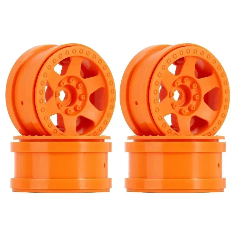 

4PCS Plastic Beadlock 2.2 Wheel Rims 64*35mm for 1/10 RC Rock Crawler Car Axial SCX10 Wraith RR10