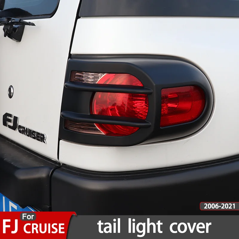 

For Toyota FJ Cruiser Lamp Protection Cover ABS Car Light Protection Frame FJ Taillight Protection Cover Exterior Accessories