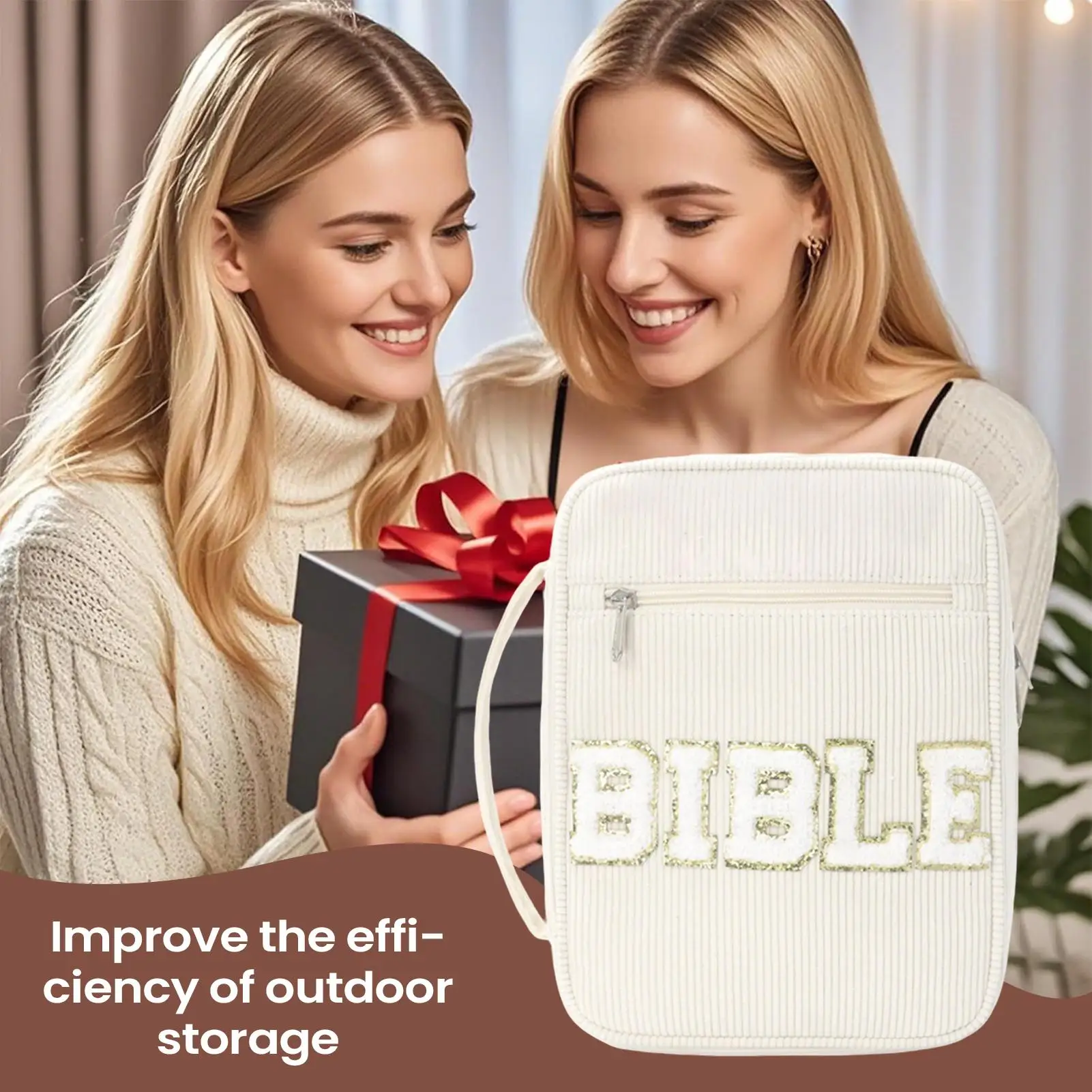 حقيبة الكتاب المقدس كتب الكتاب المقدس محفظة للنساء السفر الأعمال حمل حزمة للعمل النساء الرجال مدرسة كلية دراسة السفر المعلم