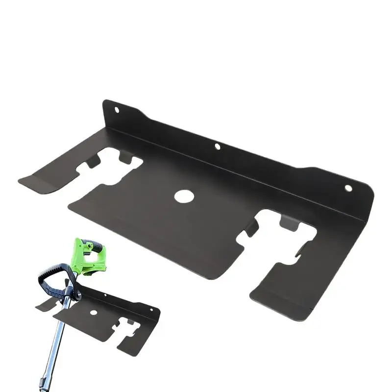 

Garden Tool Organizer Lawn Mower Storage Shelf Rust-Proof Space-Saving Multifunctional Home Organization For Garage Workshop