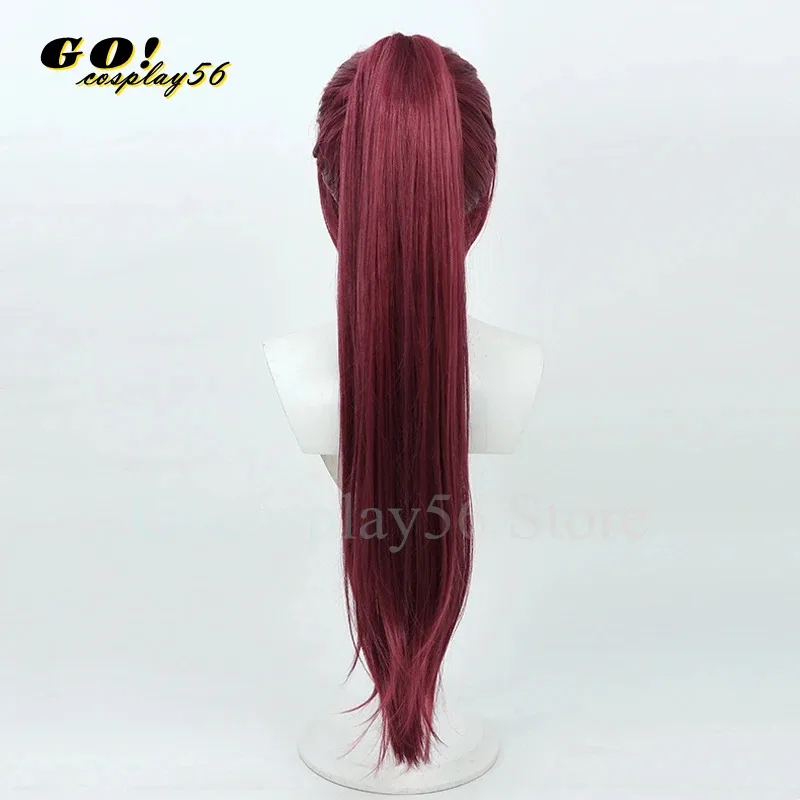 

2025 yiyi2023 Одежда Houshou Marine Косплей Парик Hololive Длинный хвост Синтетические волосы для девочек VTuber Youtuber Головной убор