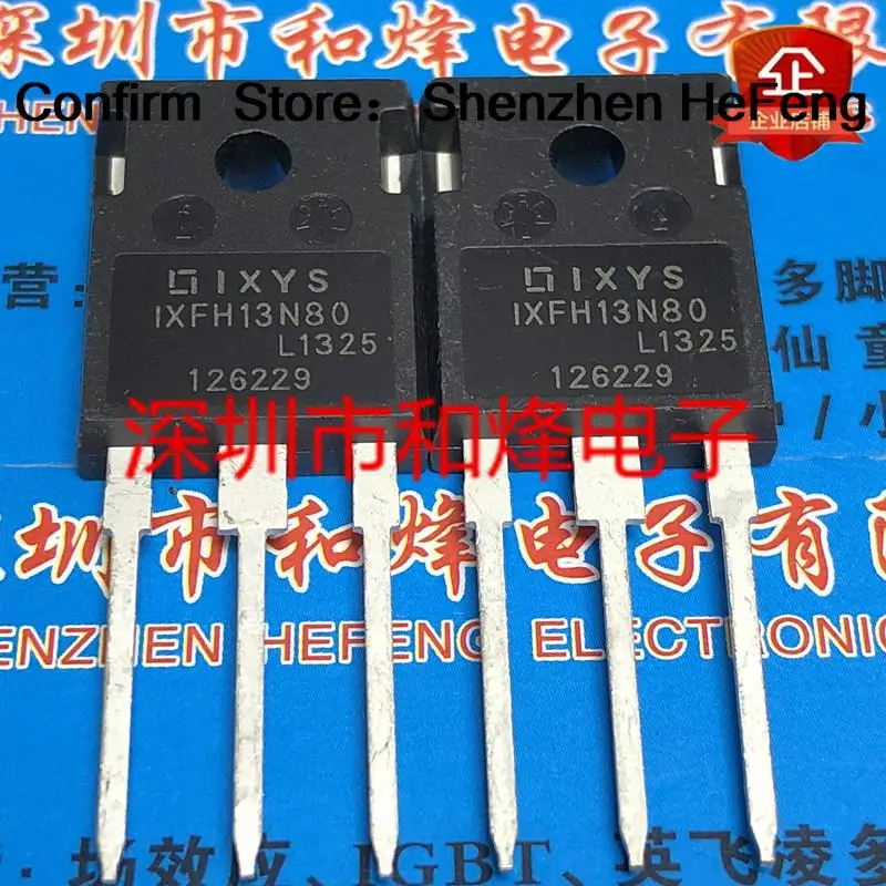 

5PCS-10PCS IXFH13N80 TO-247 800V 13A NEW AND ORIGINAL ON STOCK