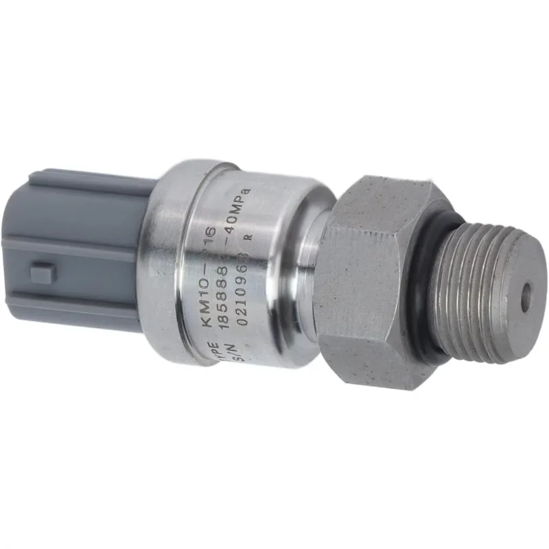 Sensors, 40Mpa High Pressure Sensor KM10P16, Compatible with KATO HD450 HD820‑3R, Excavator Replacement Part