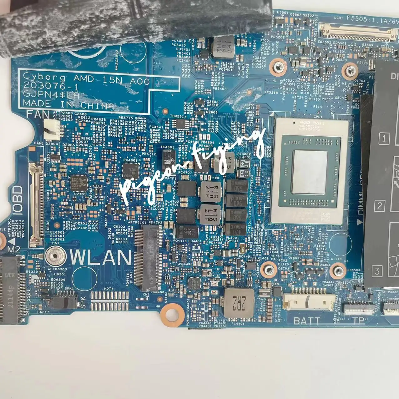 Imagem -05 - Placa-mãe do Portátil para Dell Inspiron 15 5515 Cpu: Ryzen 5500u Amd Cn0wcd6y 0wcd6y Wcd6y Teste 100 ok 2030761