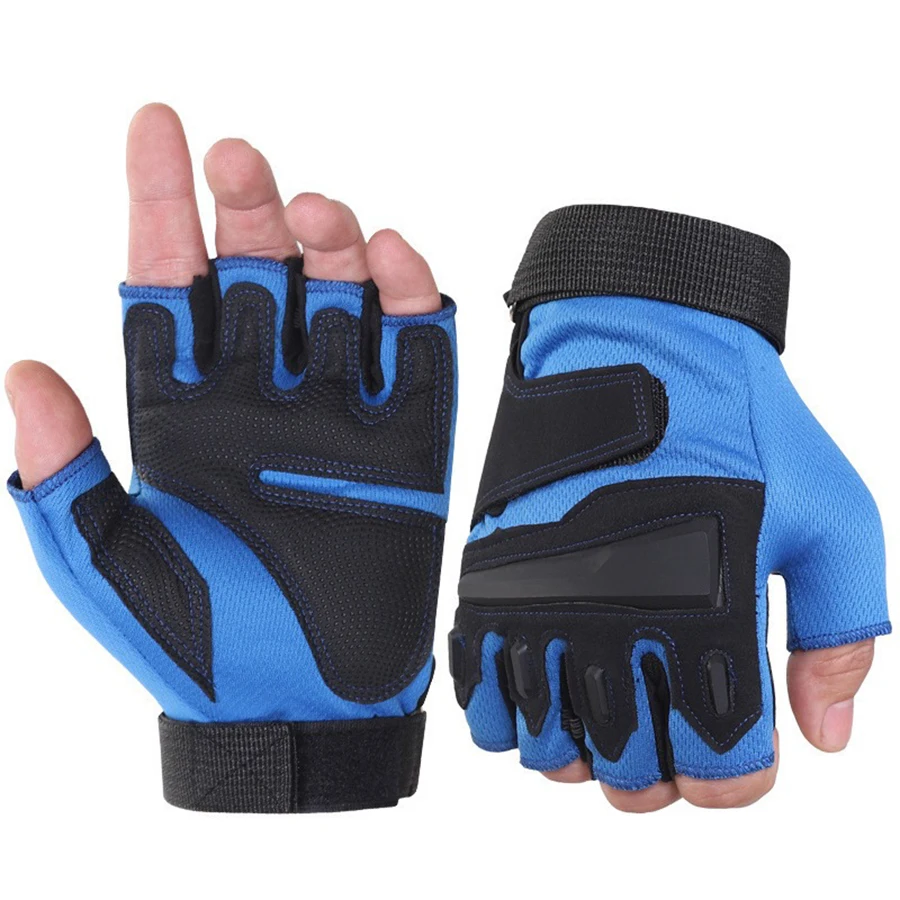 Fingerless Tactical Gloves ,Breathable, Non-Slip, Suitable for Motorcycle Bike Cycling Driving Hunting Outdoor Sport Gloves