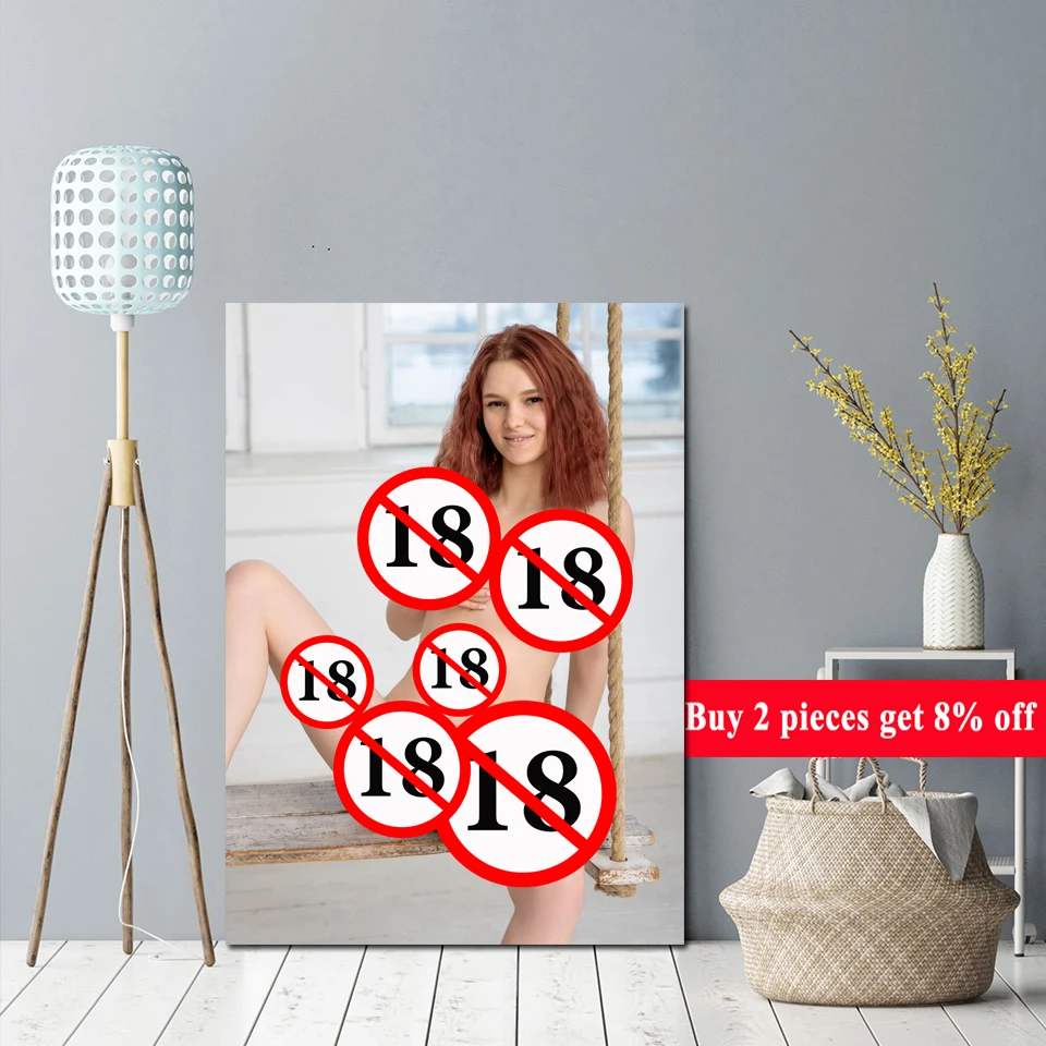 

Sexy Nude Female Poster - Man-Loved Wall Art for Rooms, Homes, Cafes, Bars & Pubs Thoughtful Gift NO.61