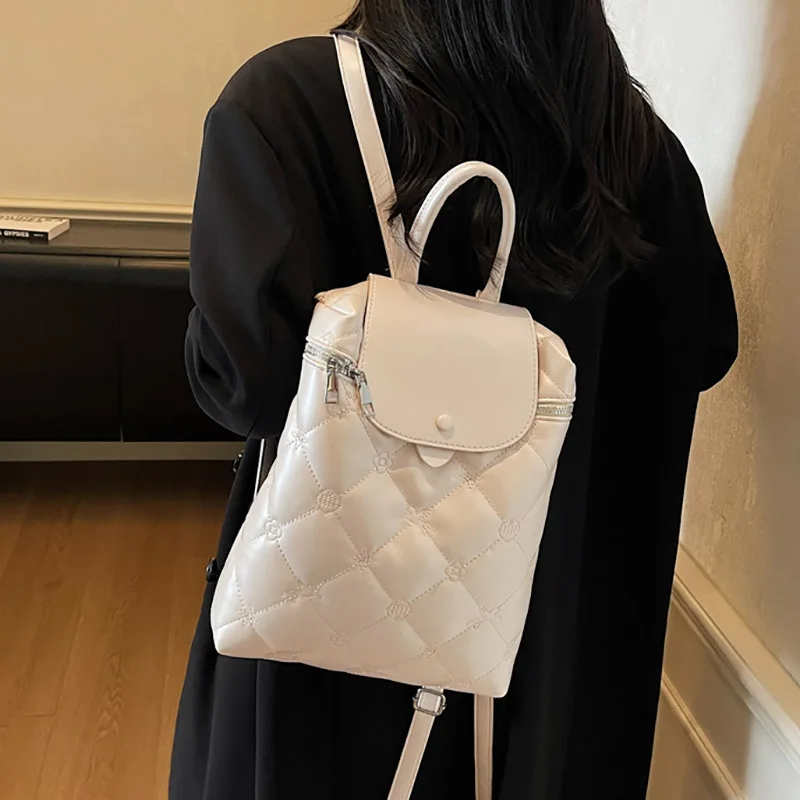 Modna koreańska japońska torba na ramię o dużej pojemności, codzienna torebka, nowa, modna torba damska na jesień 2025, torba z podwójnym paskiem.