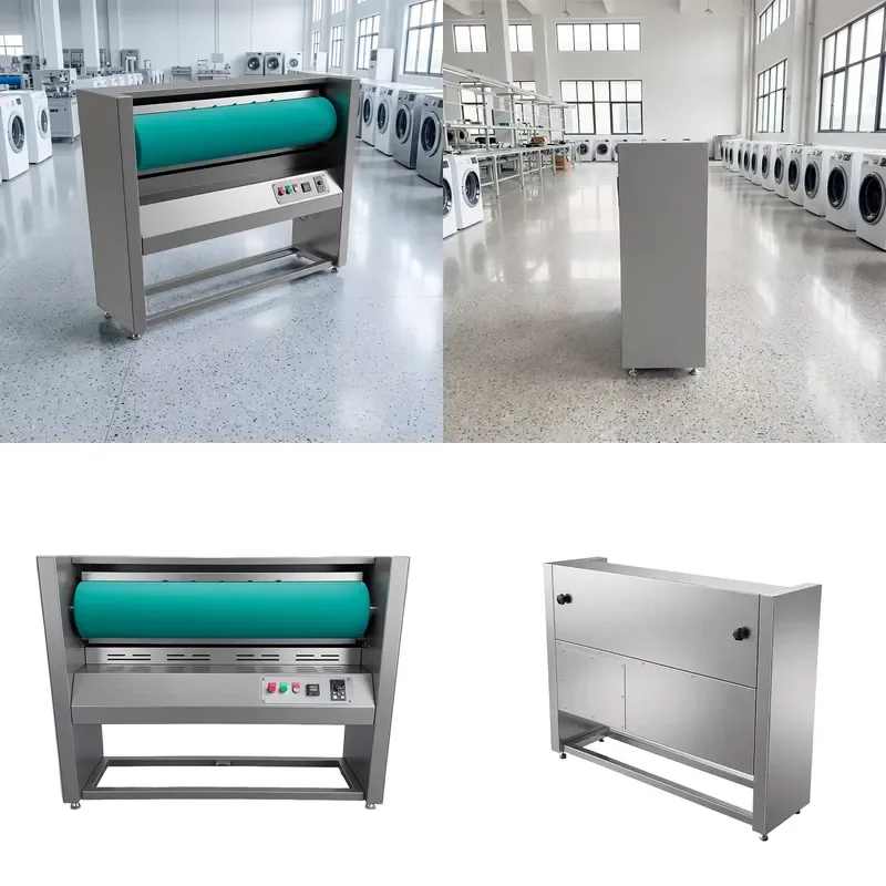 Durable Industrial Roller Ironing Machine ISO9001 Certified for Tablecloth Performance Requirements