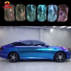 CNMI 50g Bulk Chameleon Pigment Color-Shift Pearl Pigment for Epoxy Resin/Slime/Watercolor/Car Paint/Makeup Nail Arts Supplies