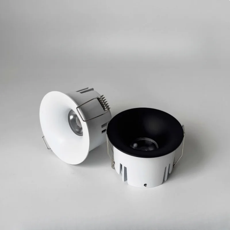 

Frameless cylindrical LED recessed home full-spectrum non-dimmable LED downlight with low blue light and RA98 performance