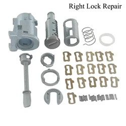 for VW SEAT IBIZA CORDOBA CADDY LEFT RIGHT DOOR LOCK BARREL CYLINDER REPAIR KIT 6L3837167/168B