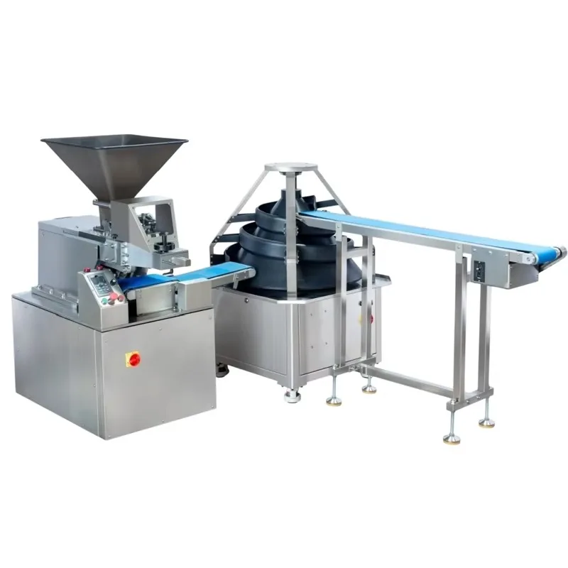 Bakery Commercial Automatic Dough Divider Rounder Molding Machine for Bread Bun Dividing Equipment Custom