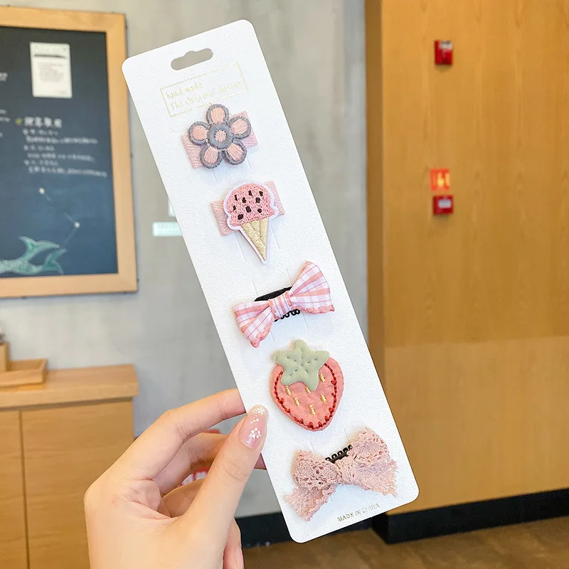 

Children's Bangs Hair Clips, Hair Tidying Tool for Girls, Autumn and Winter Plush Hairpins, Baby Bow Hair Clips, Hair Accessories