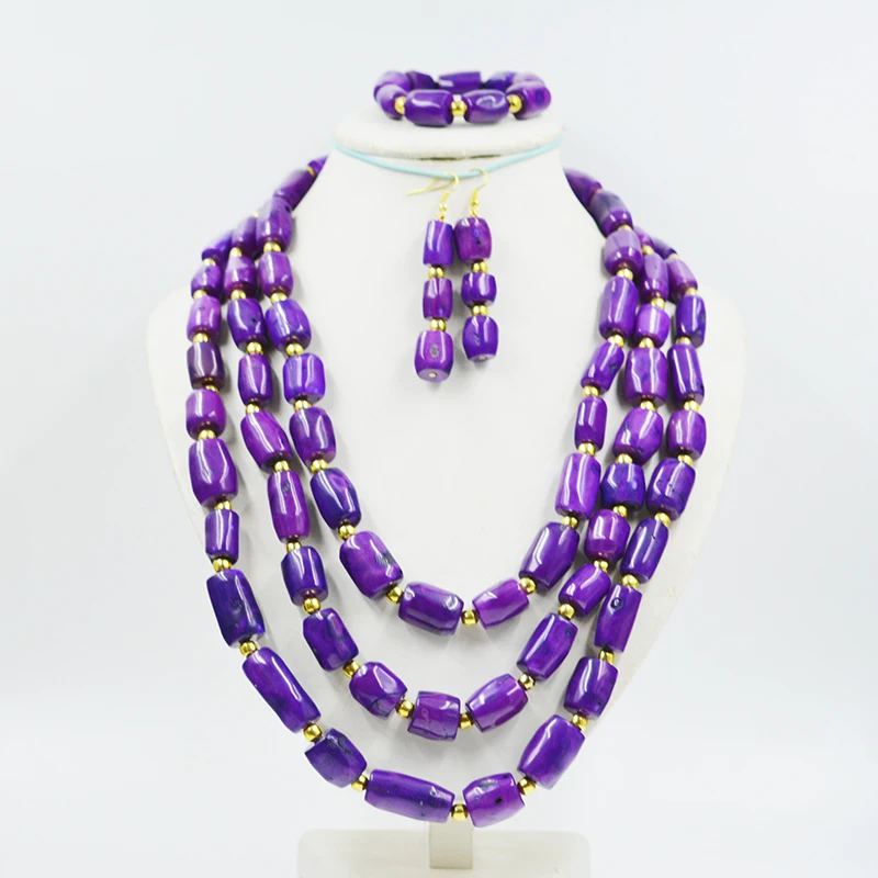 exquisite. 12-15MM thick. Natural coral necklace. Bracelet. earrings. Classic Women's Wedding Jewelry Set
