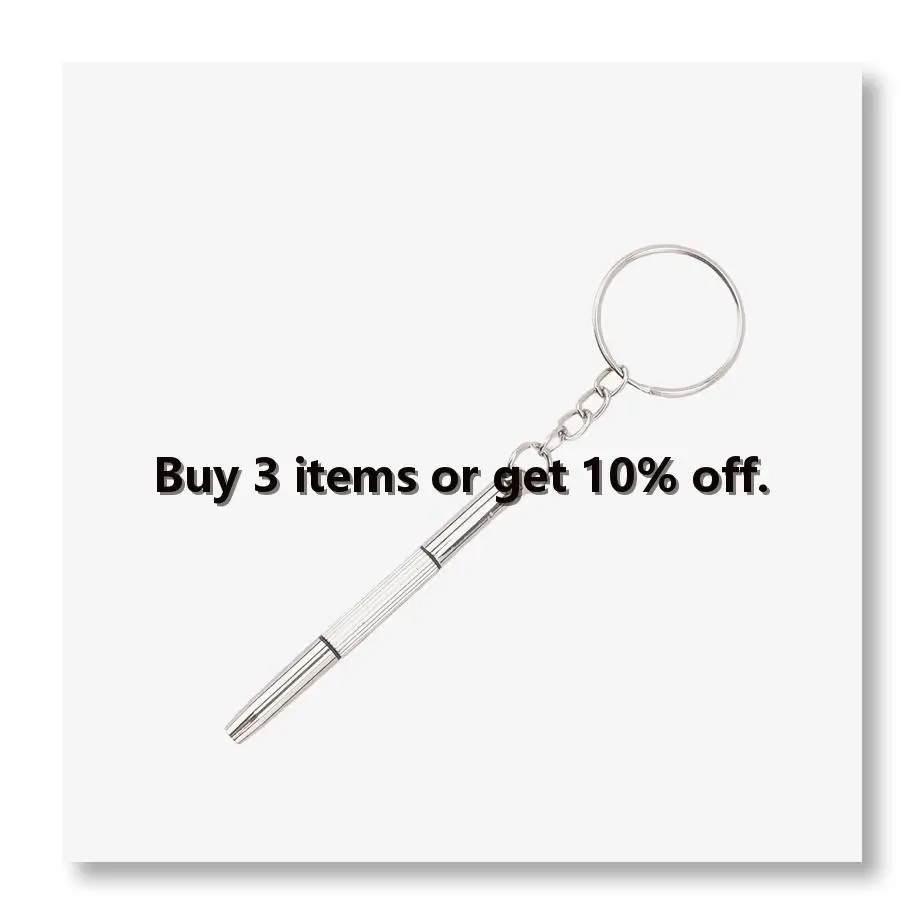 ✼3-in-1 Eyeglass Sunglass Spectacle Frame Repair Kit Screwdriver Tool