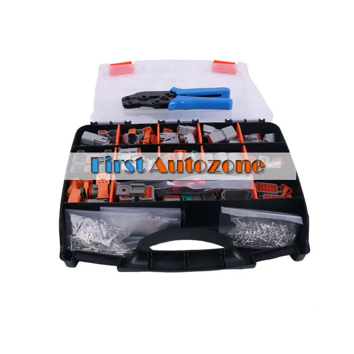 800 шт. Комплект разъемов Deutsch DT с обжимными клещами SN-48B для 14, 16, 18, 20, GA.