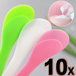 Multi-color Facial Mask Sticks Cosmetic Spatulas Plastic Face Mask Small Spoon Reuse DIY Face Skin Care Mask Mix  Make Up Tools