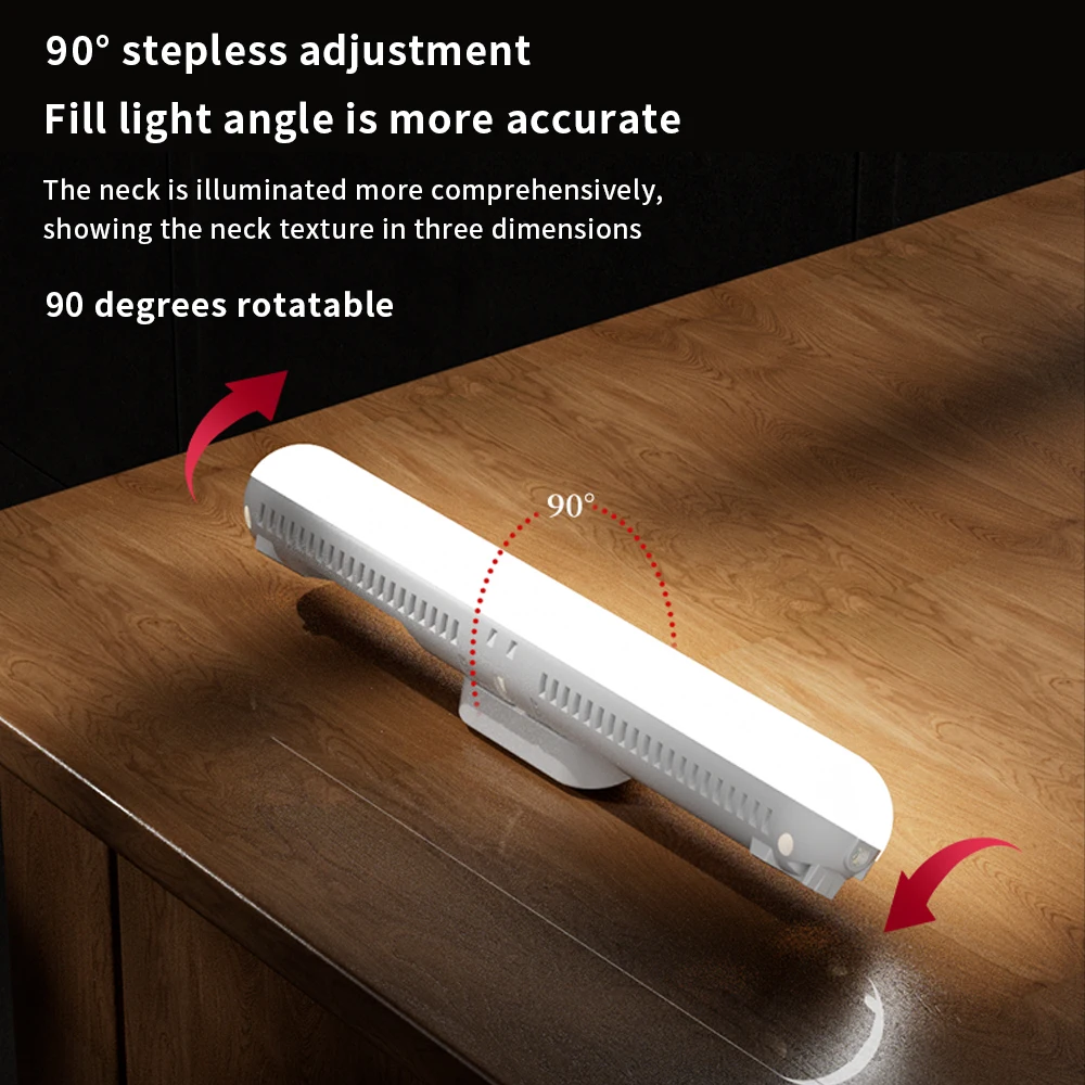 البث المباشر ملء الضوء قابلة للشحن سطوع قابل للتعديل الهاتف كاميرا الكمبيوتر Selifie ضوء الصورة الرسم المحمولة LED الخفيفة