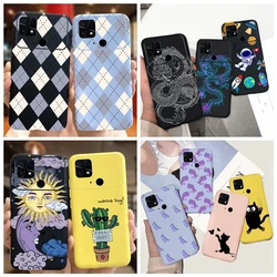 Cool Cartoon Back Cover For Xiaomi Poco C40 Fundas Child Cases For Poco C40 PocoC40 Matte Slim Animals Soft Bumper TPU Coque
