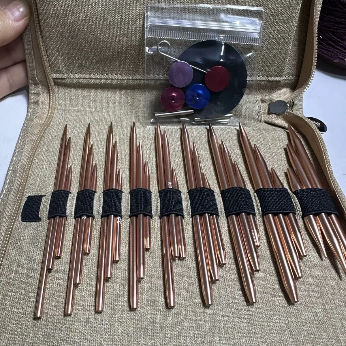 

Набор съемных круговых спиц для вязания 585 Knitwear Sos Long ort Cycle Needle Set, инструменты для шитья домашнего текстиля и рукоделия