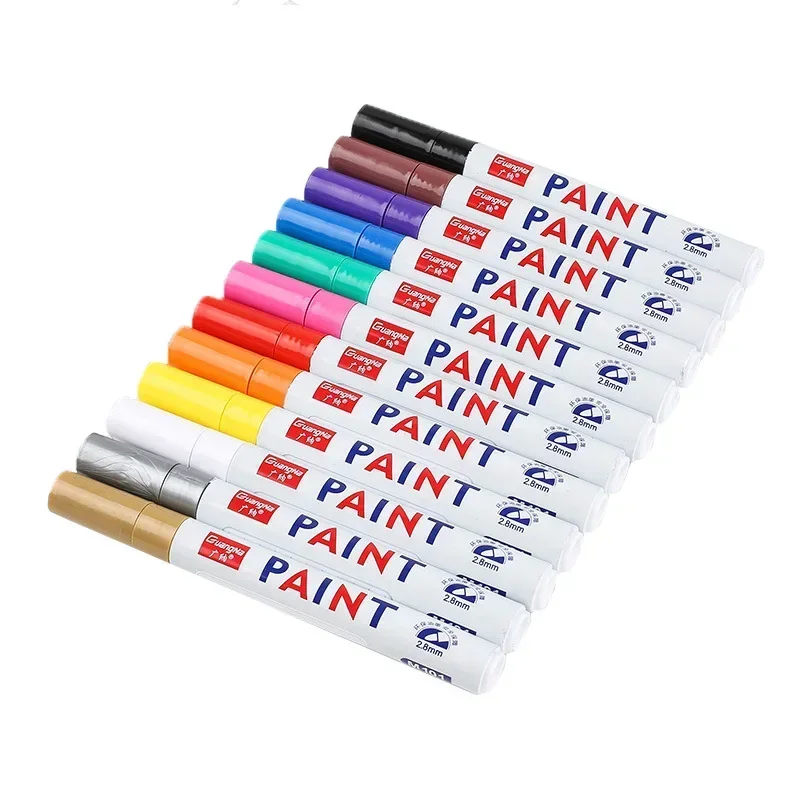 M101 Paint Art Graffiti Pen White Sign in Pen Tire Touch Up Note Number Oil-based Pen