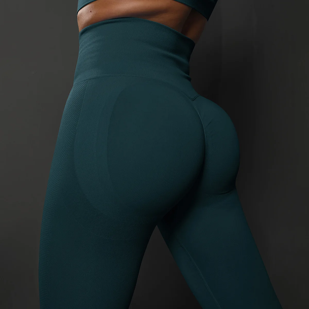 Po-Lifting-Leggings mit hoher Taille für Damen, Bauchkontrolle, Po-Lifting-Effekt, butterweiche Gym-Yoga-Hose, Push-Up-Effekt – Detail 29