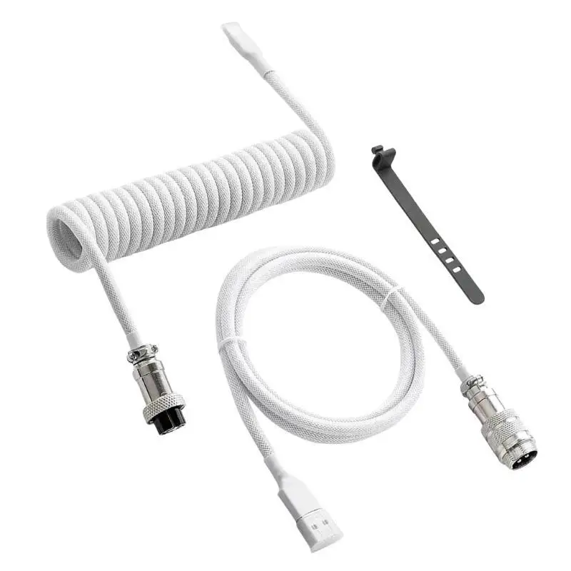 652F Enhances Connectivity USB Gaming Keyboards Cable for Mechanical Keyboards