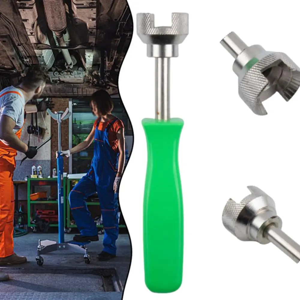 

Установщик ремонта автомобильного барабанного тормоза с длинной ручкой, совместимый с шайбами, прочный инструмент для шайбы тормозной пружины, прочный портативный