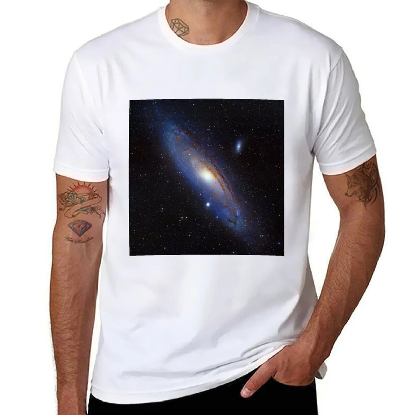 

Andromeda image (C030/2061) optical Galaxy, T-Shirt Thanksgiving Day Tee Top
