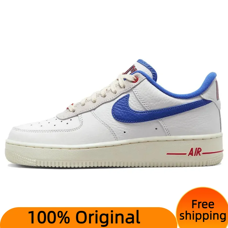 Nike Air Force 1 Low '07 LX Command University Blue Summit White Women's Sneakers shoes With Original Box