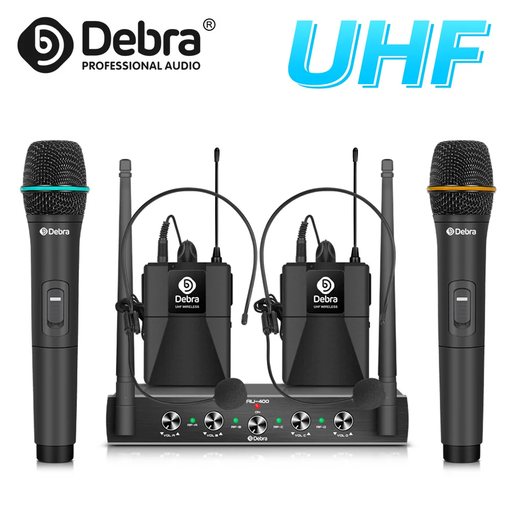 

Беспроводная микрофонная система для караоке, UHF