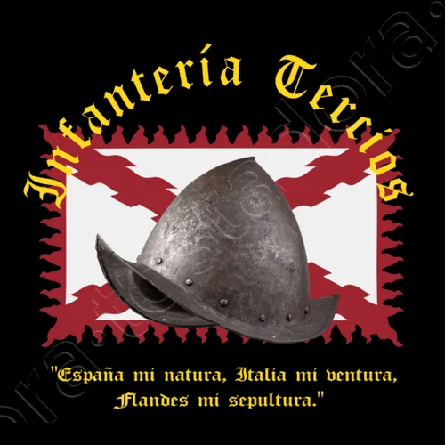 Spanish Tercios Infantry T-Shirt Summer Short Sleeve Casual Cotton O-Neck Men T Shirts Men Clothing
