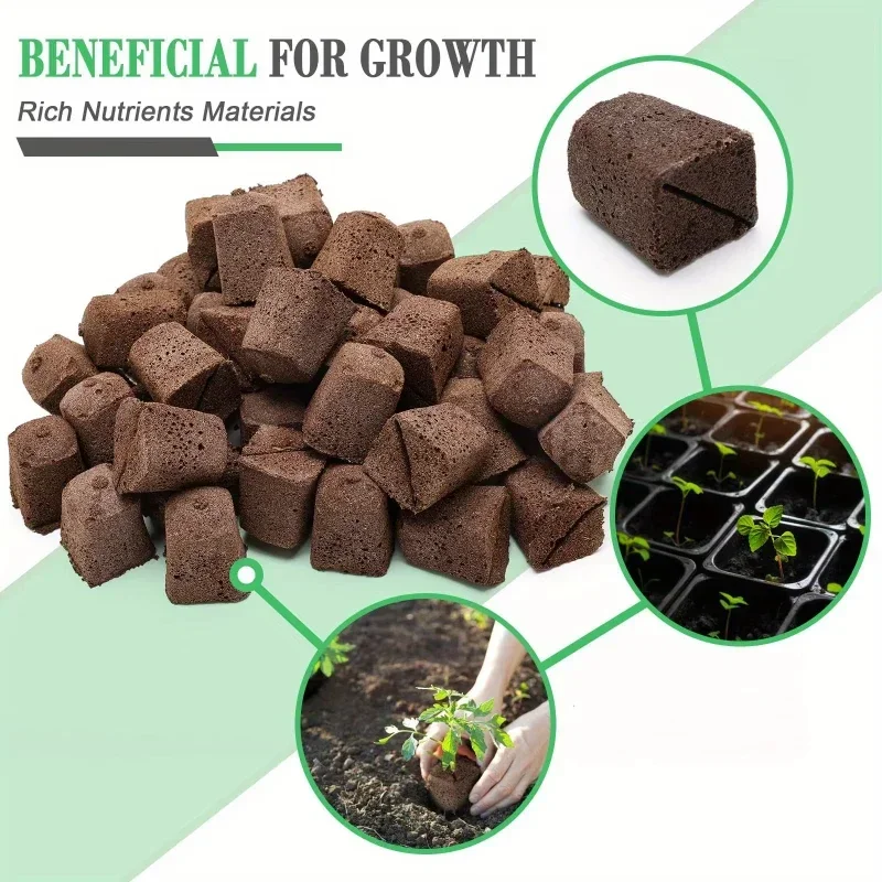 2026 Latest Models Cuttage Growth Stone Suitable for AeroGarden Hydroponic Planting Medium, for Seedling Planting Box Supplement