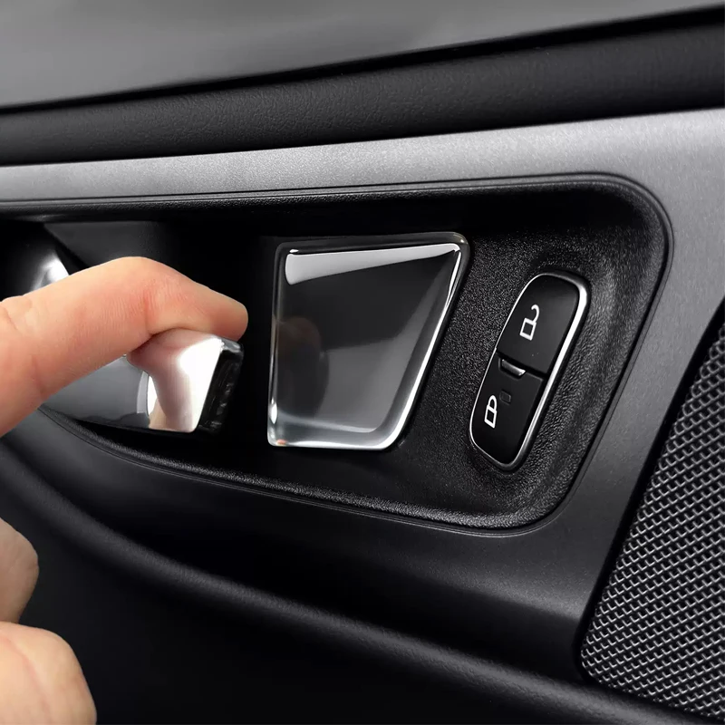 Car Door Handle Cover Anti Scratch Protect Strip For Lincoln Nautilus XDX707 2024-Present Inner Door Bowl Window Lift Sticker