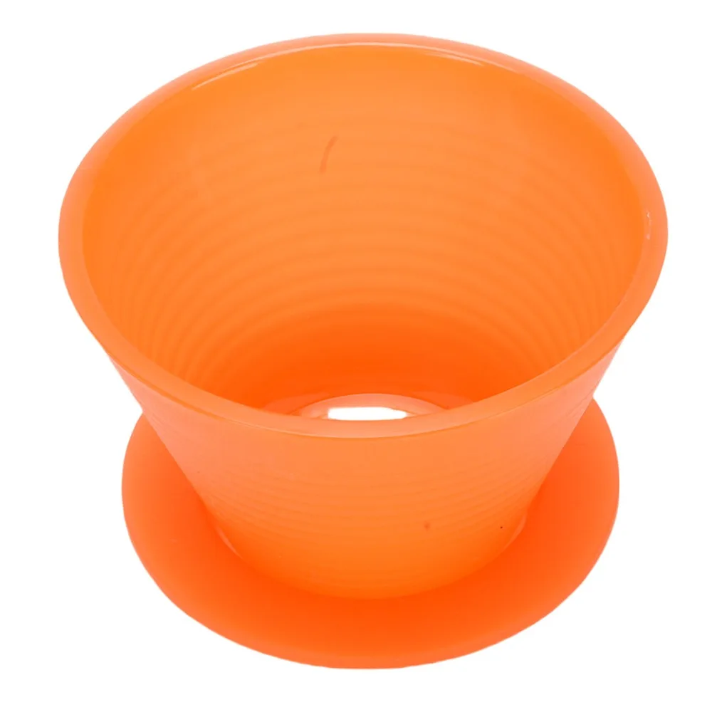Sturdy PP Material Pour Over Coffee Dripper One To Two Cups Capacity With Base Reusable Coffee Filter Cone