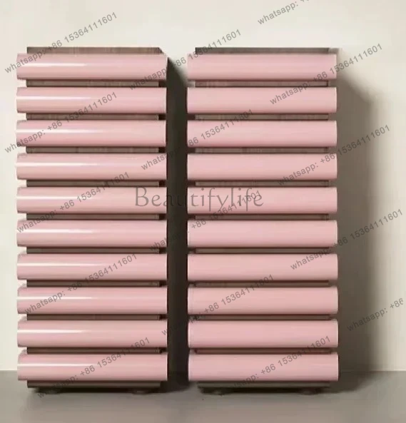 

LJYNordic light luxury solid wood chest creamy style modern simple living room storage storage cabinet entrance cabinet