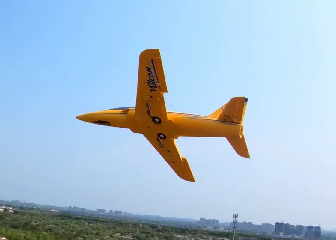 Freewing Vulcan RC Plane Model, Jet Elétrico, Montagem de Asa Fixa
