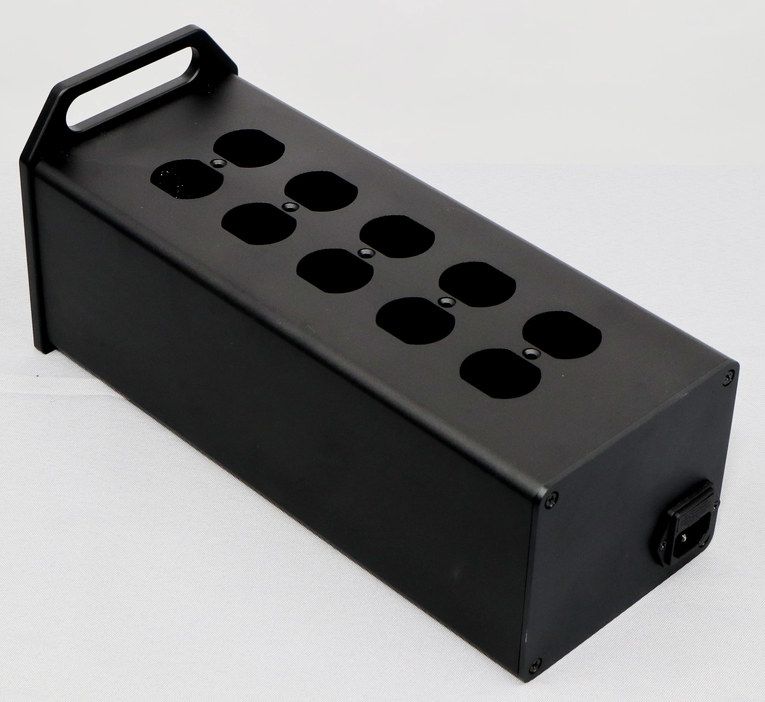 Audio  Power filtering  US AU Standard socket power chassis box  aluminum alloy housing