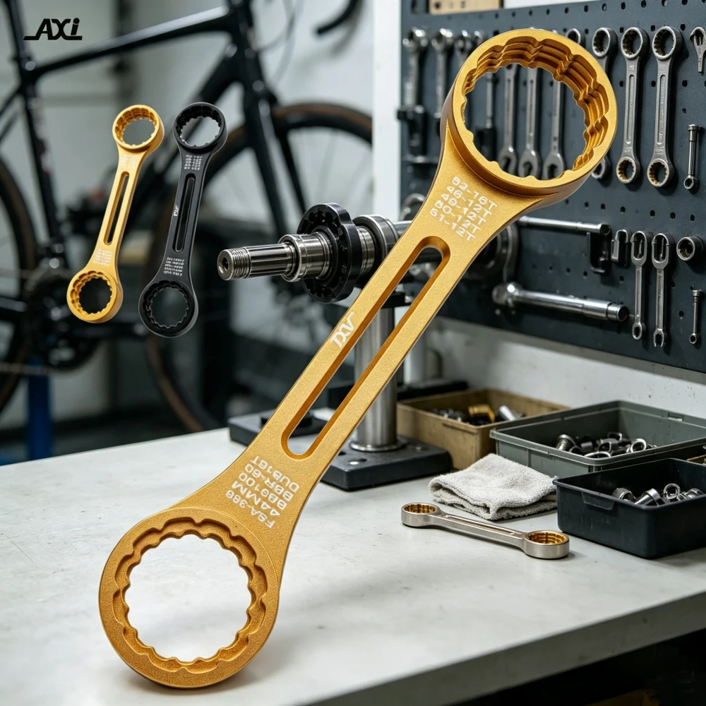 10-in-1 BB Wrench Bike Bottom Bracket Install Remover Tool For BB51 BB52 BB91 BSA30 68 73 BBR60 MT800 BB386 XTR M9100 DUB T47