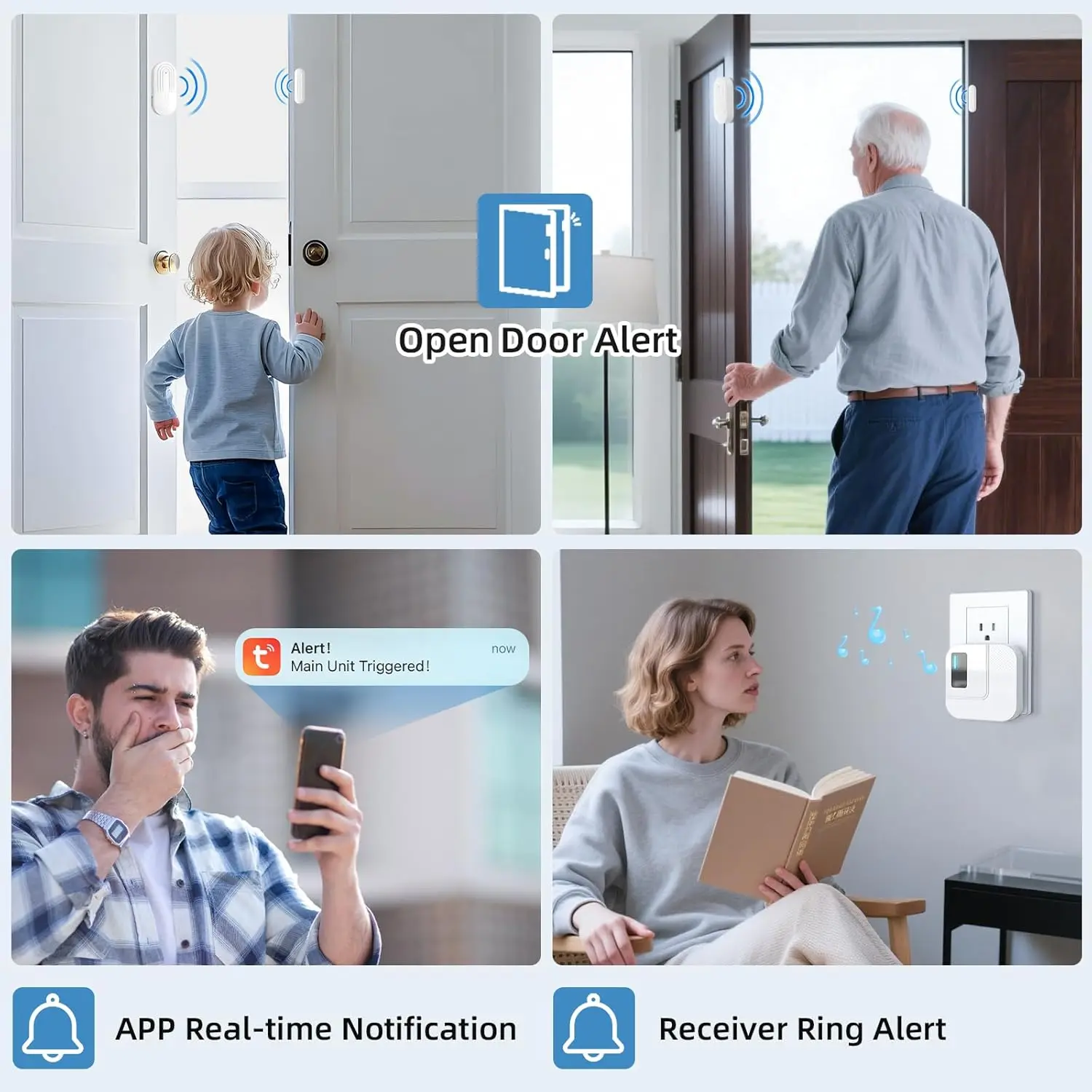 Mobile app alert notification screen