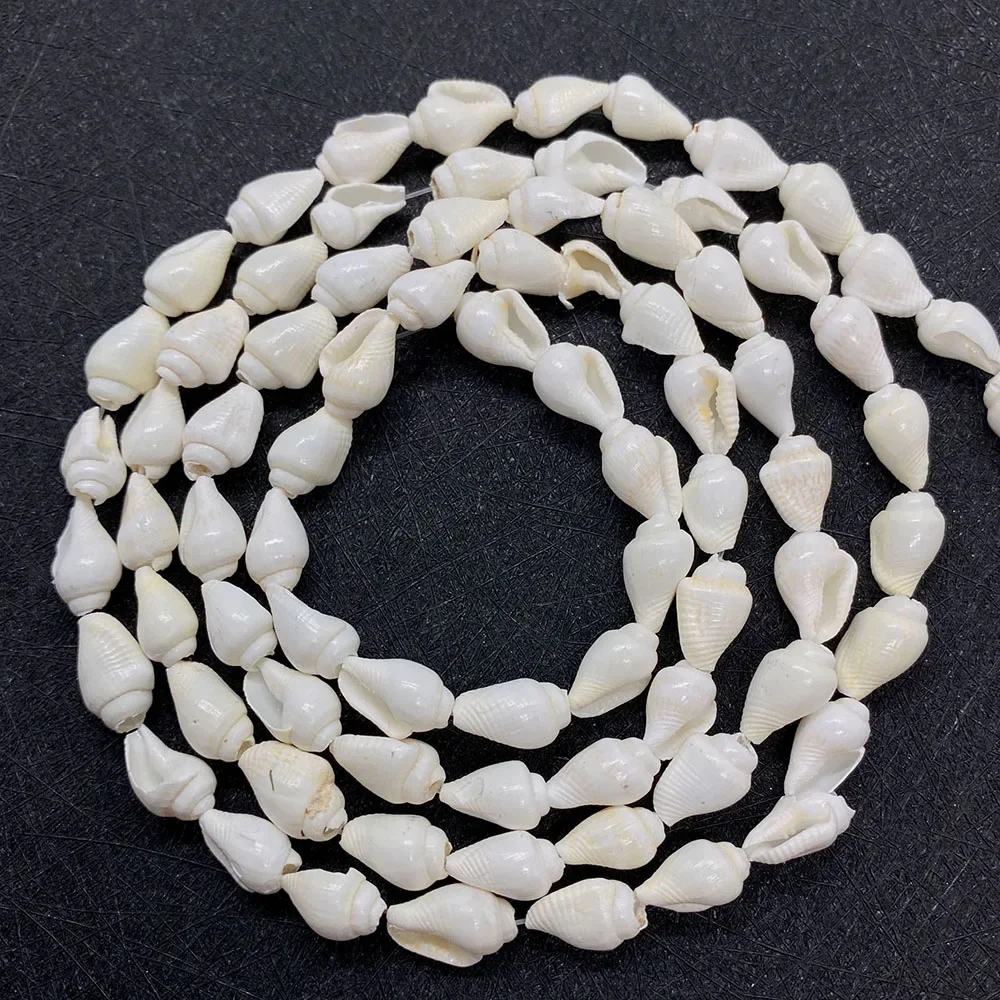 

Natural Conch Shell Loose Beads Rice Conch Beaded for Jewelry Making DIY Necklace Bracelets Earrings Beads Charms Accessories