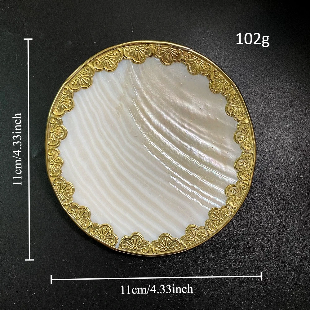 Round gold rim