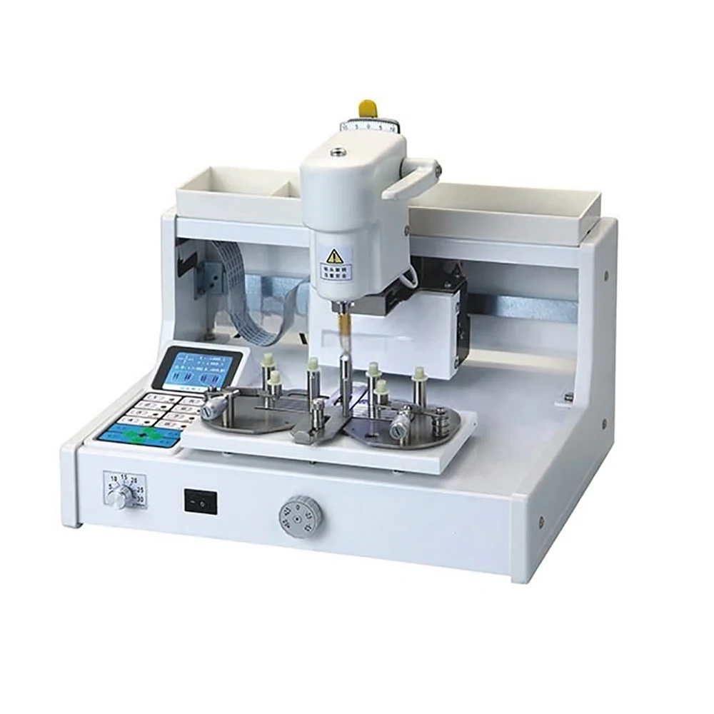 NH-3G Optical Eyeglasses Processing Equipment High-Precision Digital Rimless Drilling Machine Optics Lens Driller Tools