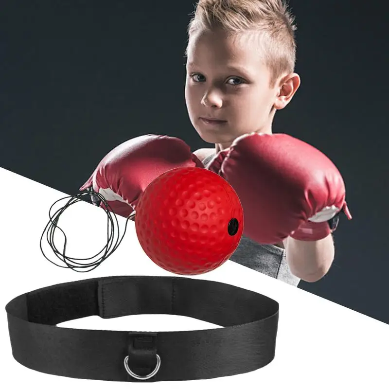 Indoor Boxing Reflex Ball Set Reflex Speed Training Punching Balls Child Adults Fitness Equipment For Hand Eye Coordination