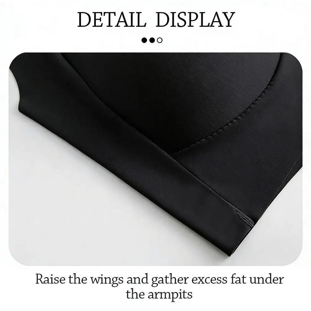 

Casual Seamless Wireless Sports Bra Breathable Solid Color Workout Tank Tops Underwear Shock-Proof Vest Corset for Women