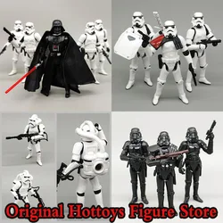 In Stock 1/18 Scale Men Soldier Star Wars Series Black Knight Clone Stormtrooper Full Set 3.75-inches Action Figure Model
