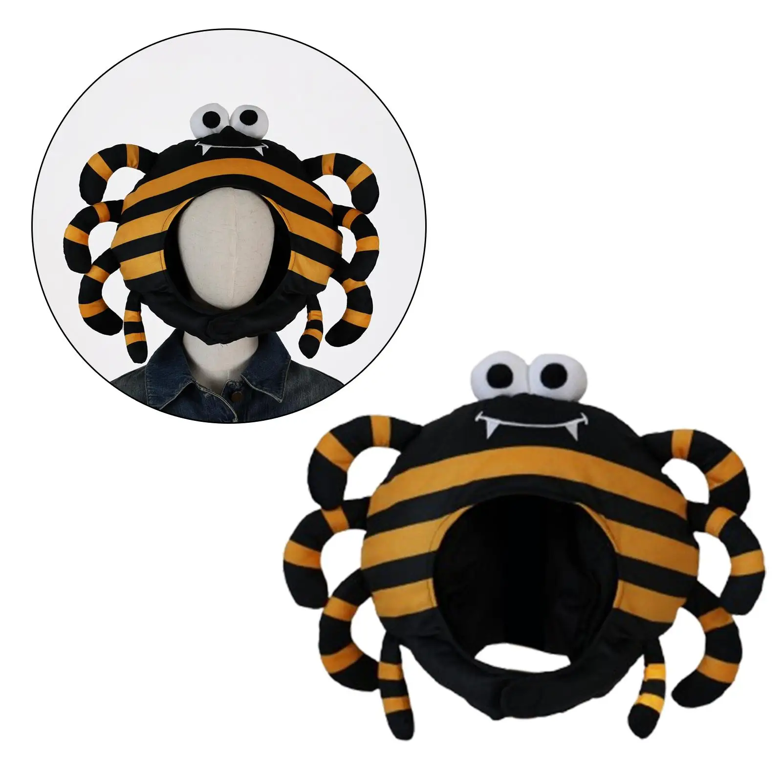Chapeau d'araignée d'halloween, nouveauté, coiffure douce pour Cosplay, fournitures de fête, vacances
