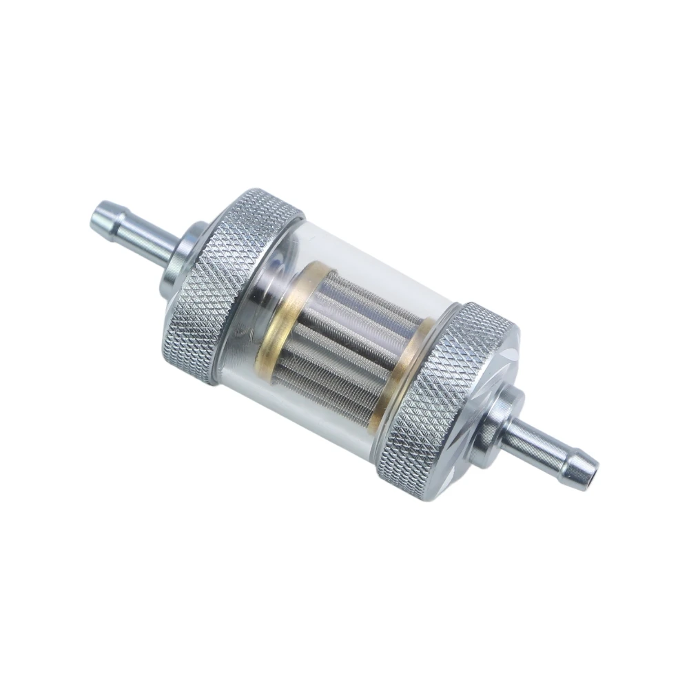 Universal 1/4" 8mm Fuel Filter Oil For Motorcycle ATV Dirt Bike Pit Bike Motocross Classic