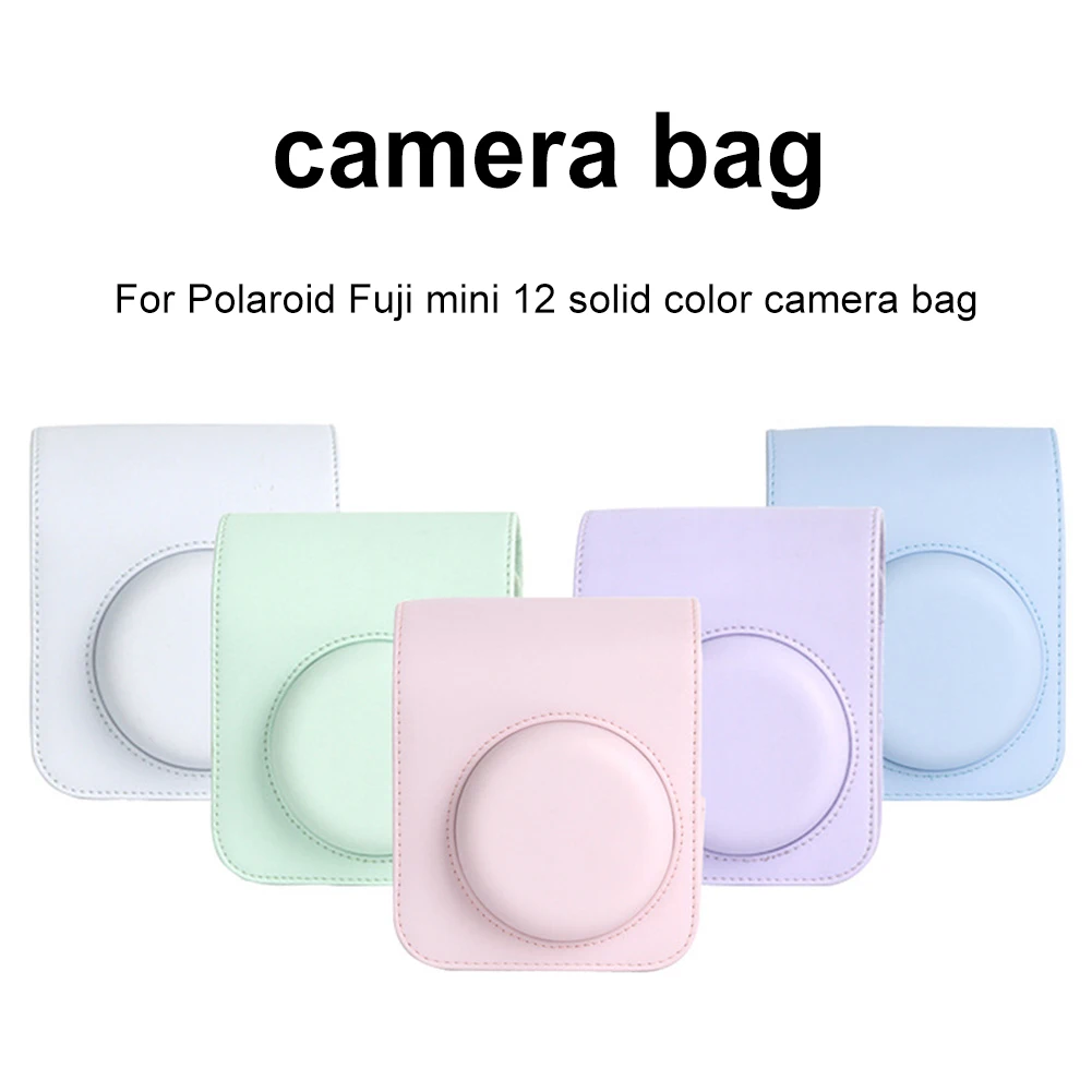 Fujifilm Instax Mini 12 Camera Case Bag +  Match Color Photo Albums 64/96/108 Pockets